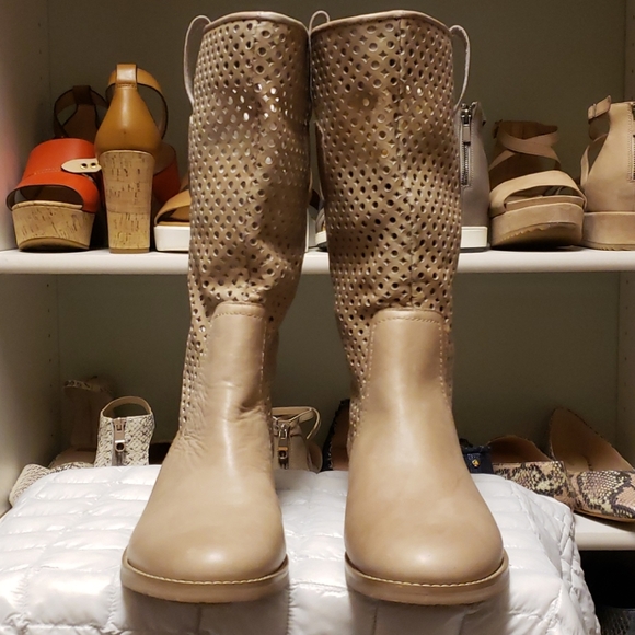 Zoe+Luca Perforated Leather Naples-Z Boot - Picture 2 of 7